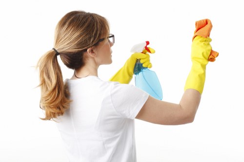 Close-up of carpet fibers being cleaned and refreshed
