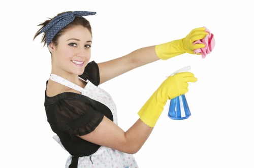 Deep carpet cleaning equipment removing dirt and stains from flooring
